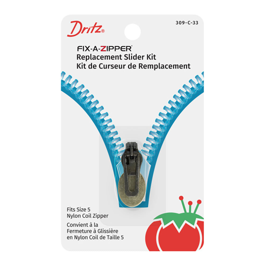 Dritz Fix-A-Zipper Replacement Slider Kit - Coil - Joann Fabrics
