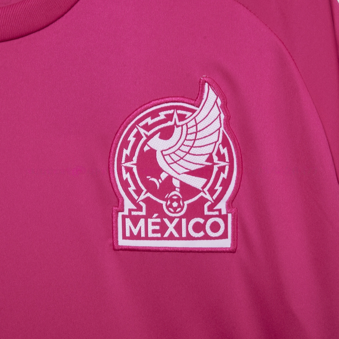 Mexico 2026 Pink Goalkeeper Long Sleeves Jersey - Fans Version - UnitedFutballJersey