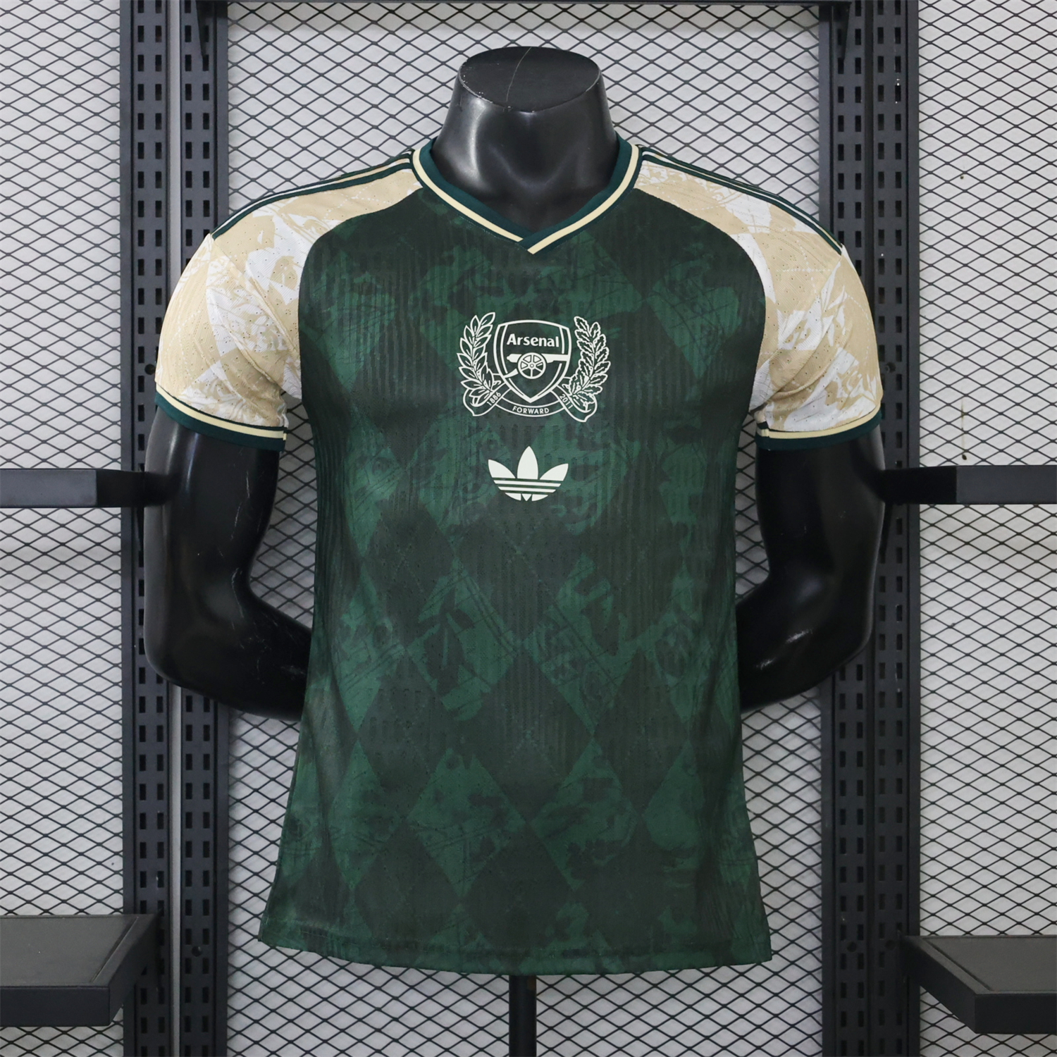 Arsenal 26-27 Olive Green Concept Special Jersey - Player Version - UnitedFutballJersey