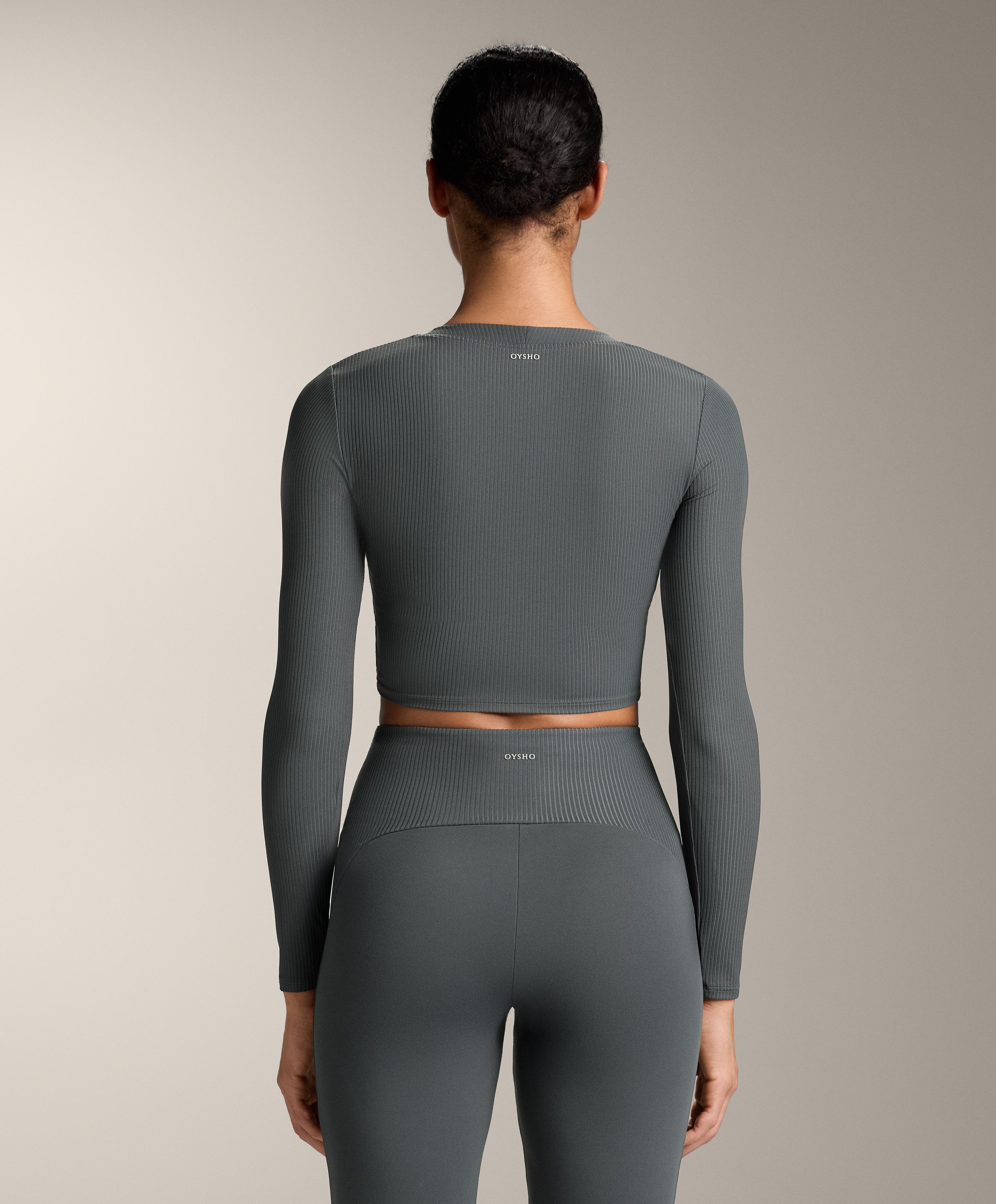Comfortlux long-sleeved rib T-shirt