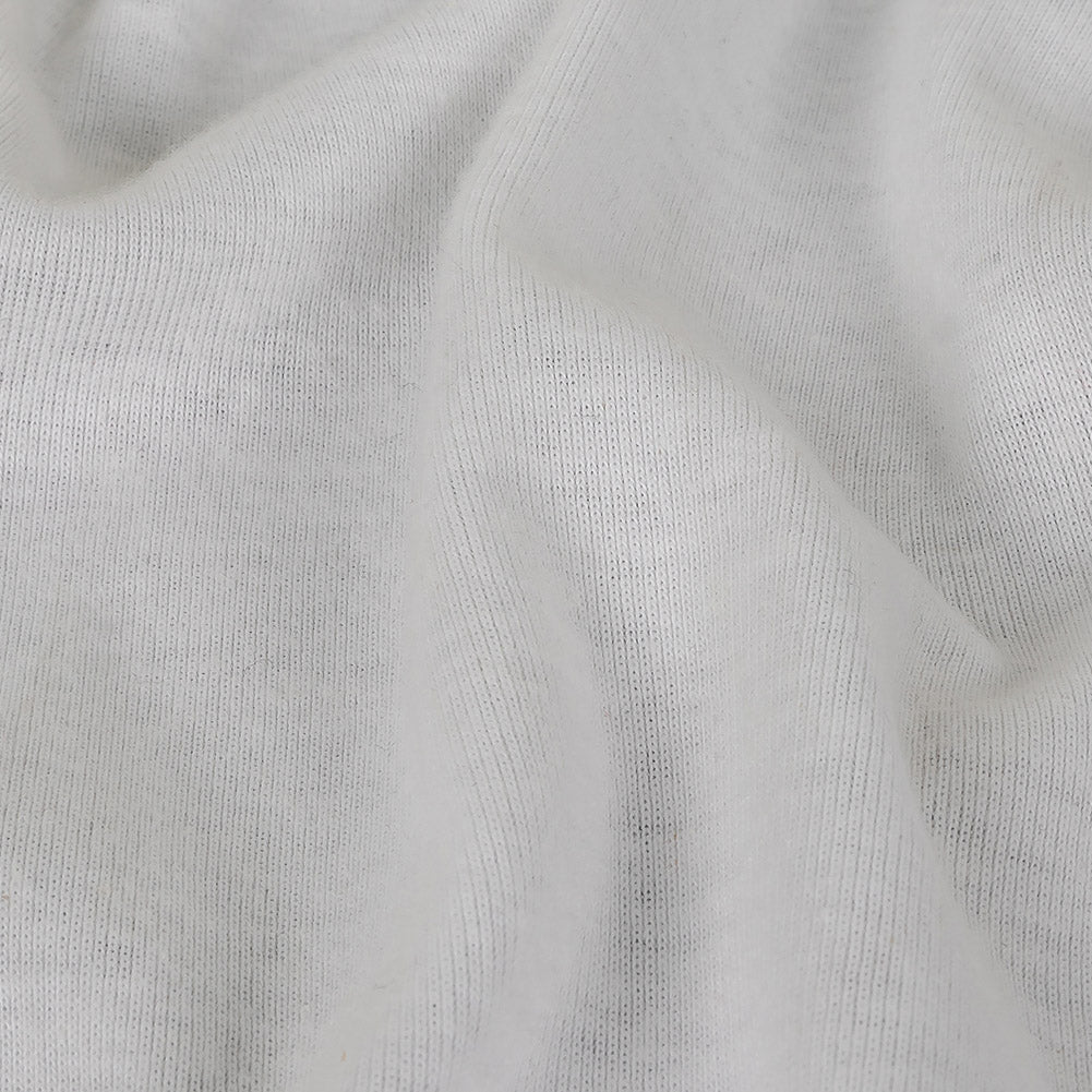 Lucent White Ultra-Soft Rayon and Cotton 1x1 Rib Knit - Joann Fabrics