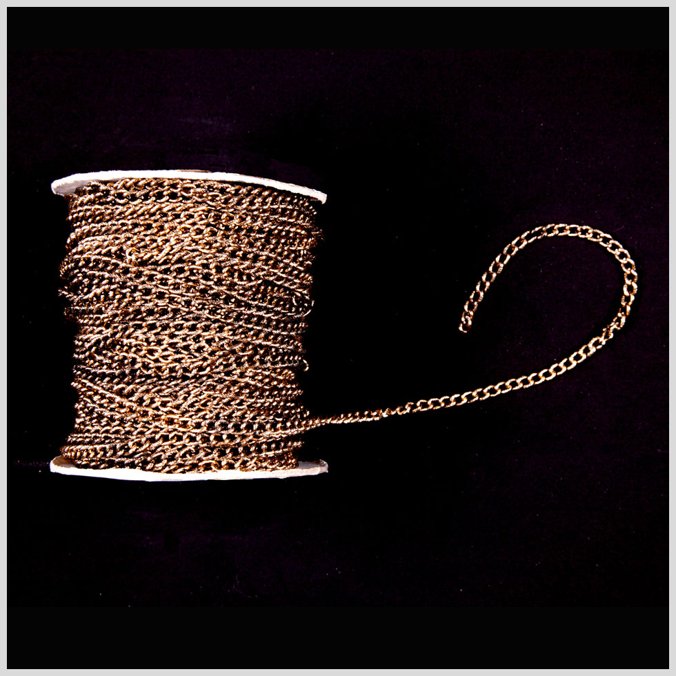 Antique Gold Aluminum Metal Chain - 5 mm - Joann Fabrics
