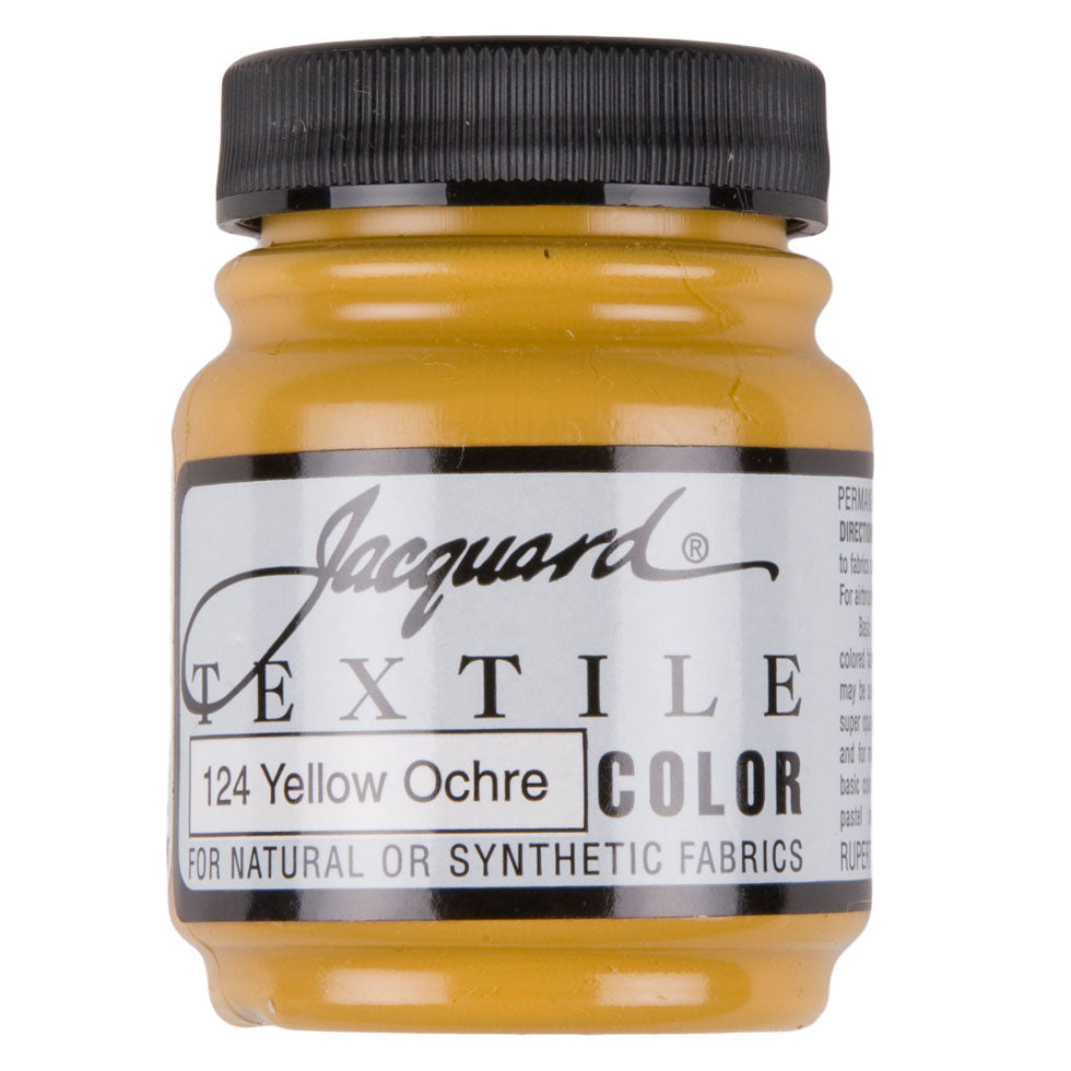 Jacquard Textile Color Fabric Paint - 124 Yellow Ochre - Joann Fabrics