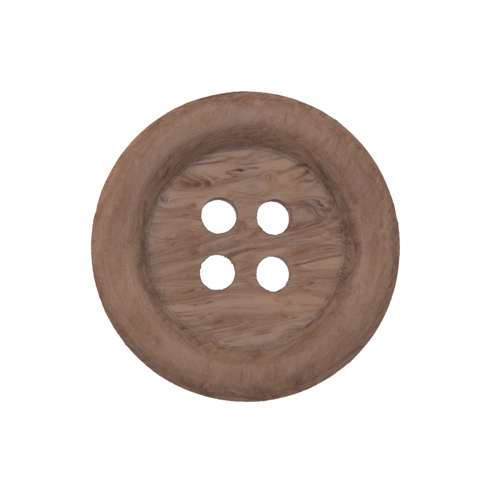 Light Brown Plastic 4-Hole Button - 40L/25.5mm - Joann Fabrics