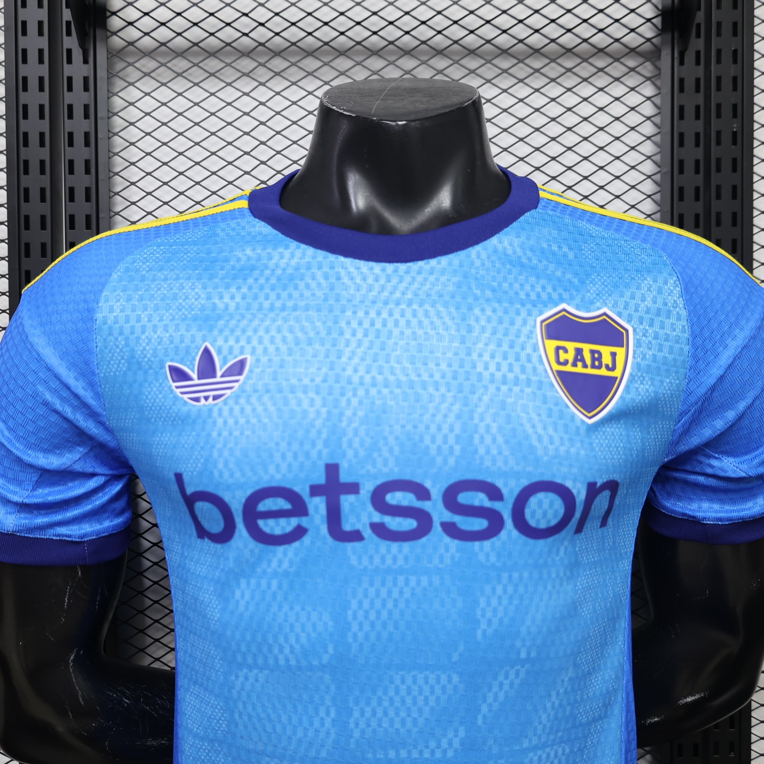 Boca Juniors 26-27 Blue Pre-Match Training Jersey - Player Version - UnitedFutballJersey