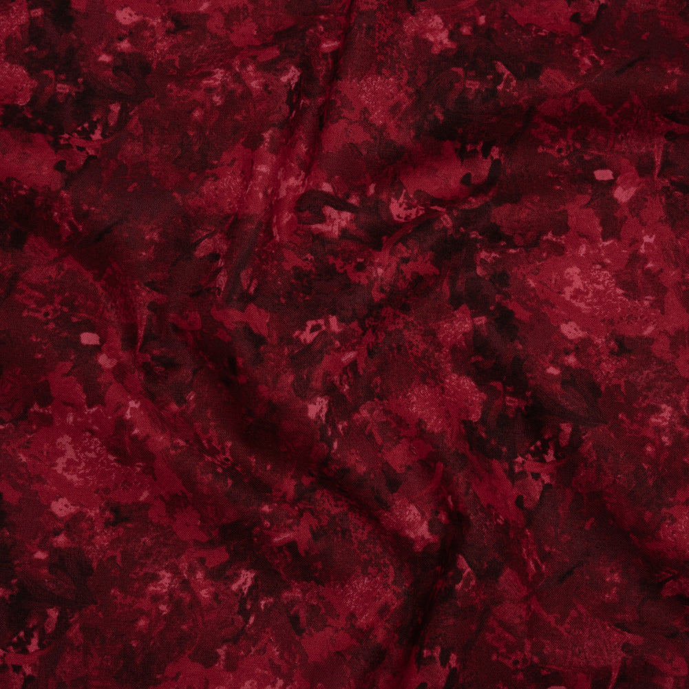 Printed Quilting Cotton by Deborah Edwards for Northcott Studio - Sangria Painterly Abstract - Chroma Collection - Joann Fabrics