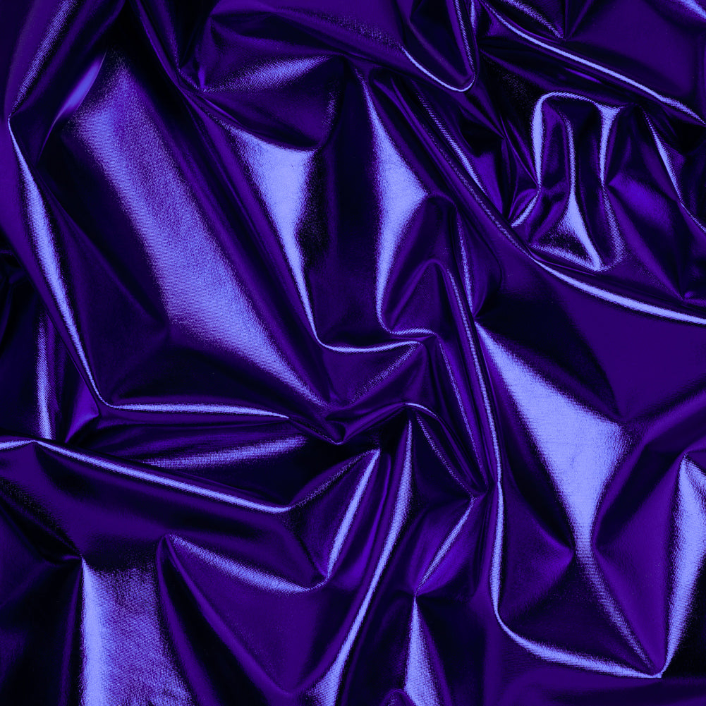 Metallic Foiled Polyester Jersey Knit - Royal Blue - Amalthea Collection - Joann Fabrics