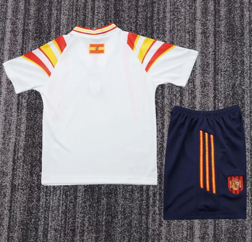1996 Retro Spain Third Away Football Jersey 1:1 Thai Quality Kids Size