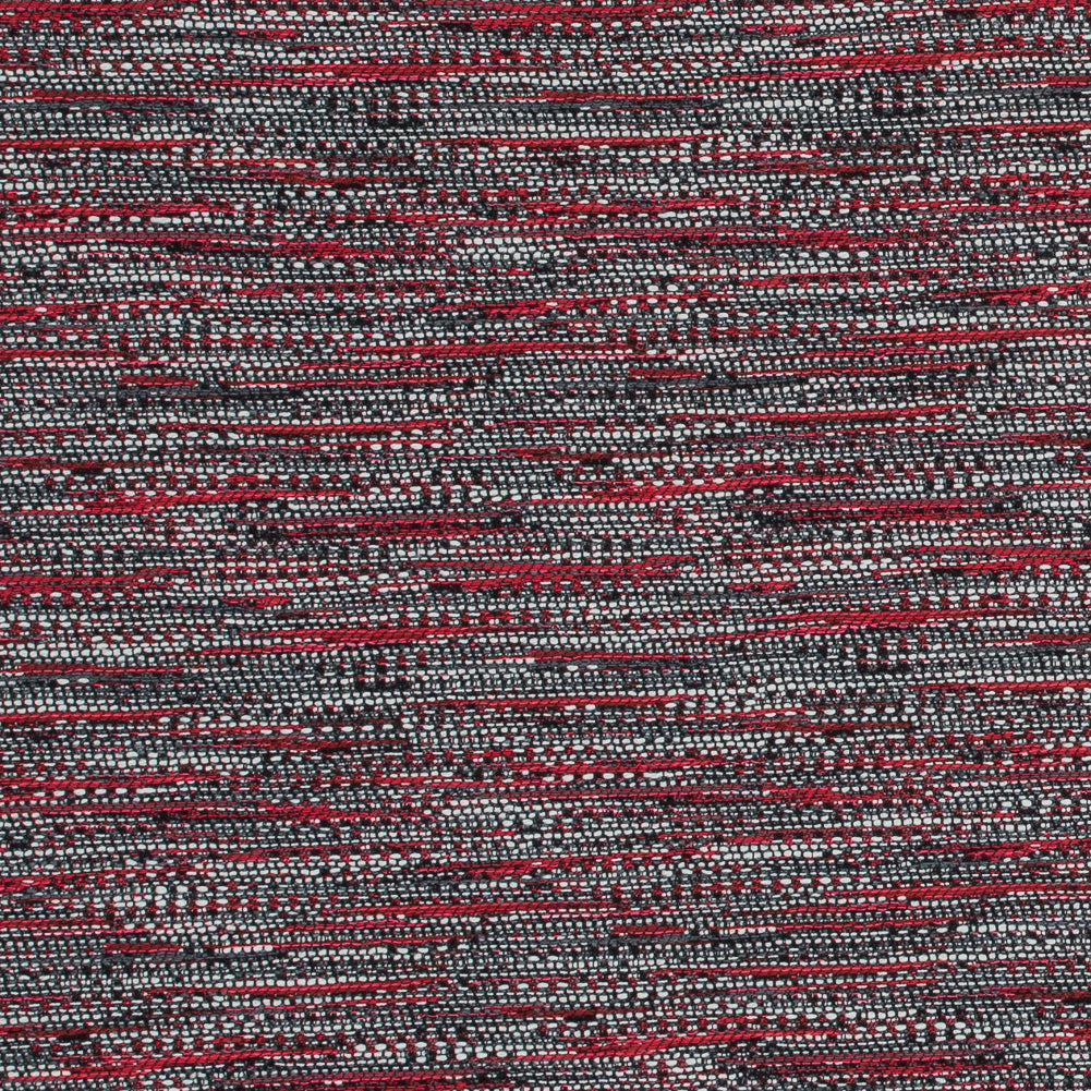 Red and White Cotton Tweed - Joann Fabrics