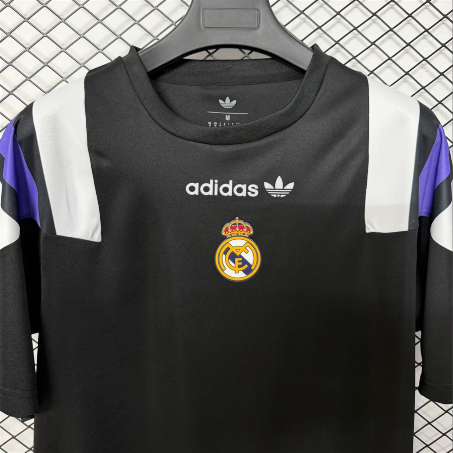 Real Madrid 26-27 x EQT Cotton Black Special Jersey - Fans Version - UnitedFutballJersey
