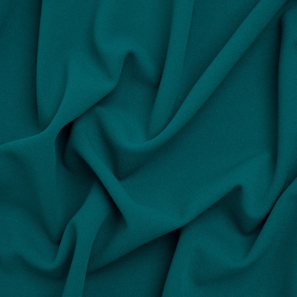 Stretch Polyester Crepe Scuba Knit - Deep Lake - Designer Deadstock - Joann Fabrics