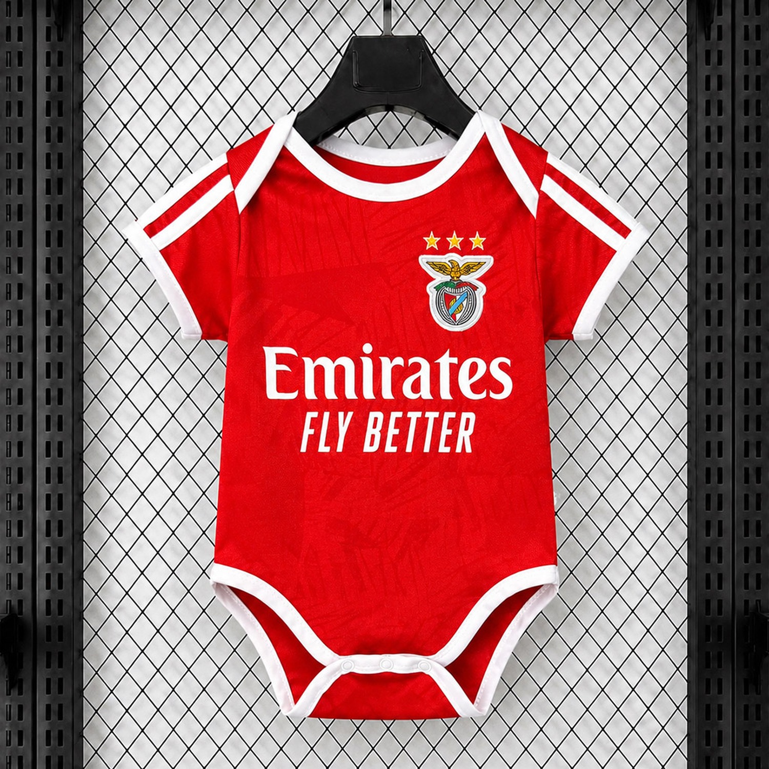 Benfica 26-27 Home Red Baby Crawling Suit - UnitedFutballJersey