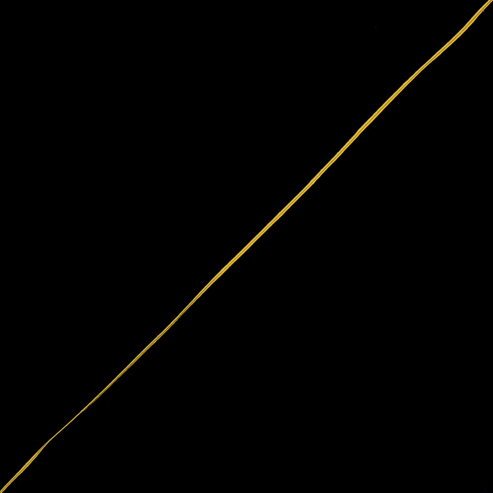 Canary Yellow Flat Braid Trim - 0.0625
