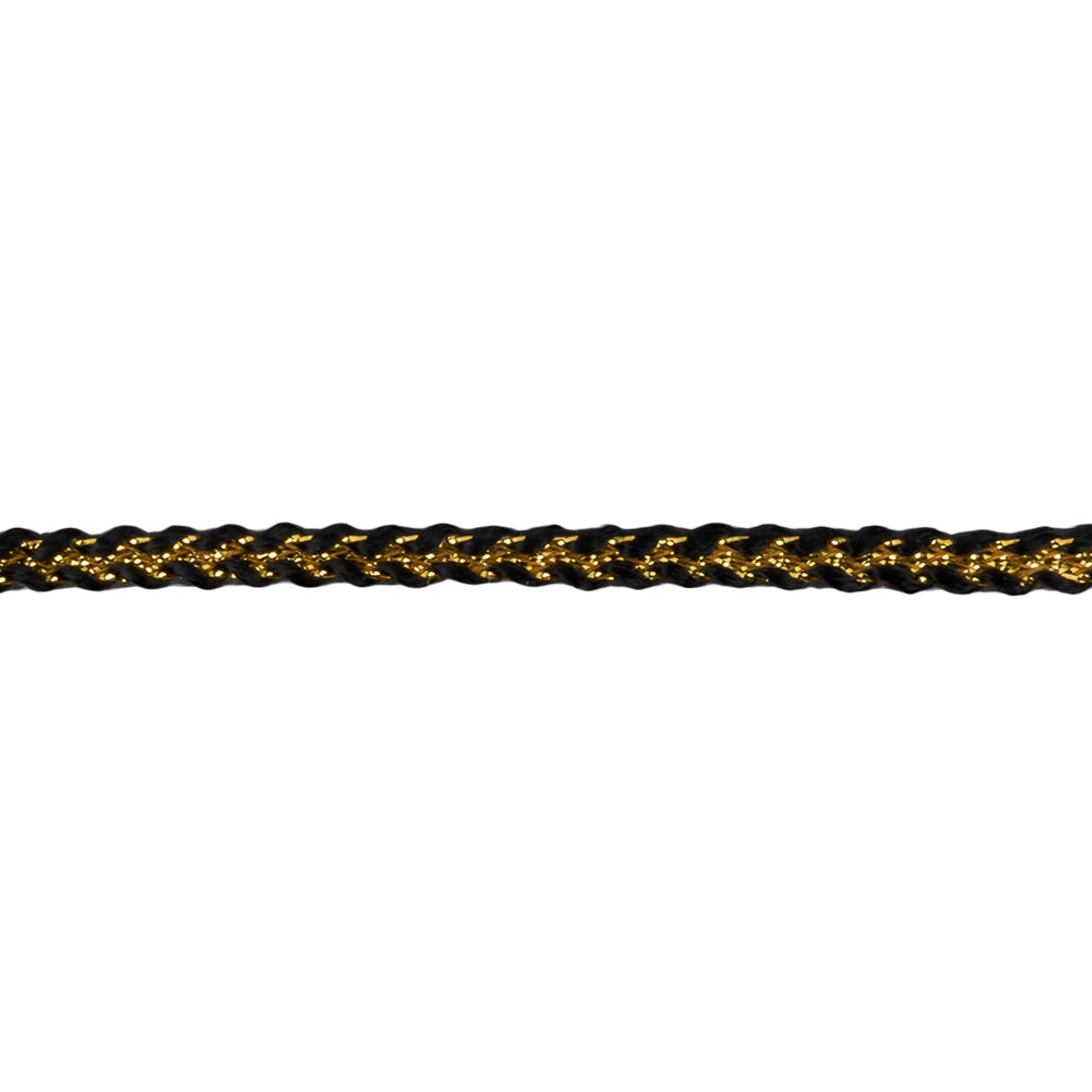 Black Gold Metallic Braid - Joann Fabrics
