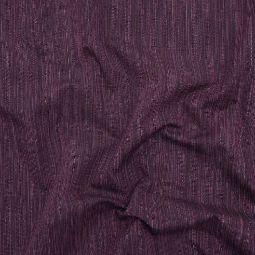 Woven Quilting Cotton Fabric by FIGO Studio - Eggplant Striated - Space Dye Collection - Joann Fabrics