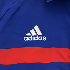 2024 France  (White-Blue) Reversible Windbreaker Soccer Jersey 1:1 Thai Quality