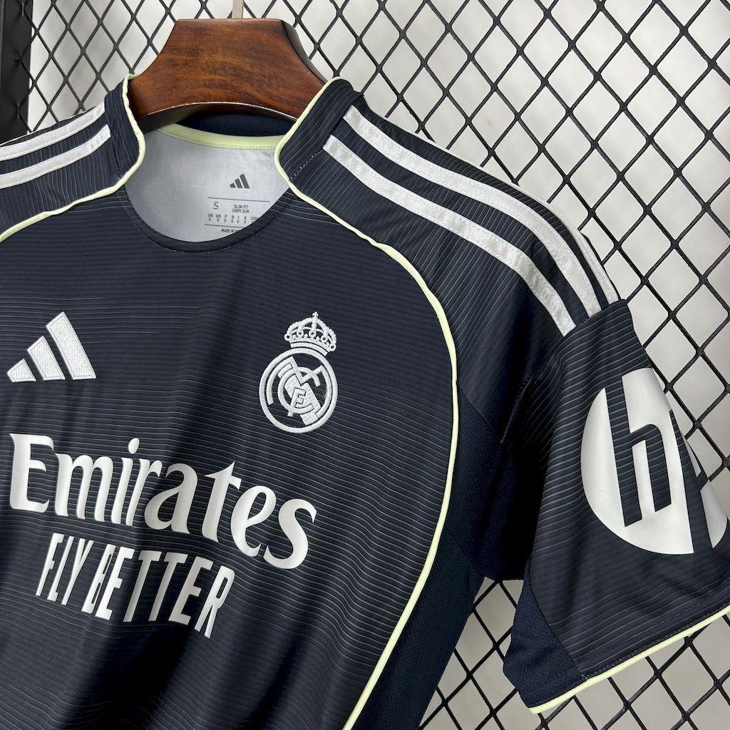 2025/2026 Real Madrid Away Football Jersey 1:1 Thai Quality
