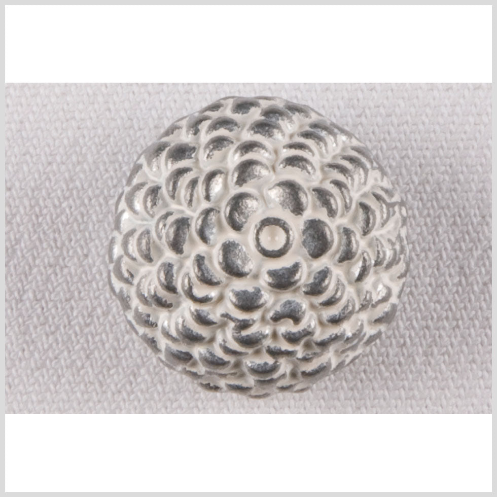Silver Metal Coat Button - 34L/21.5mm - Joann Fabrics