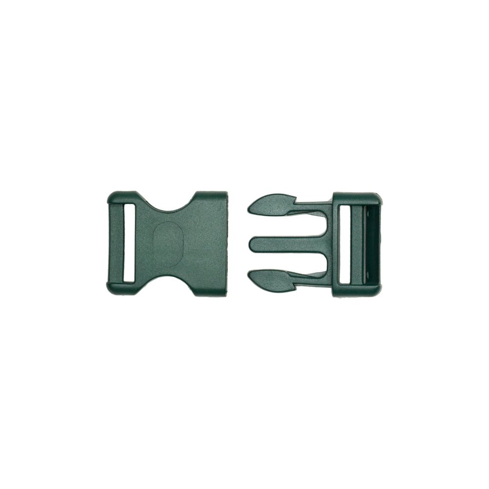 Lucille Italian Medium Hunter Green Plastic Release Buckle - Joann Fabrics