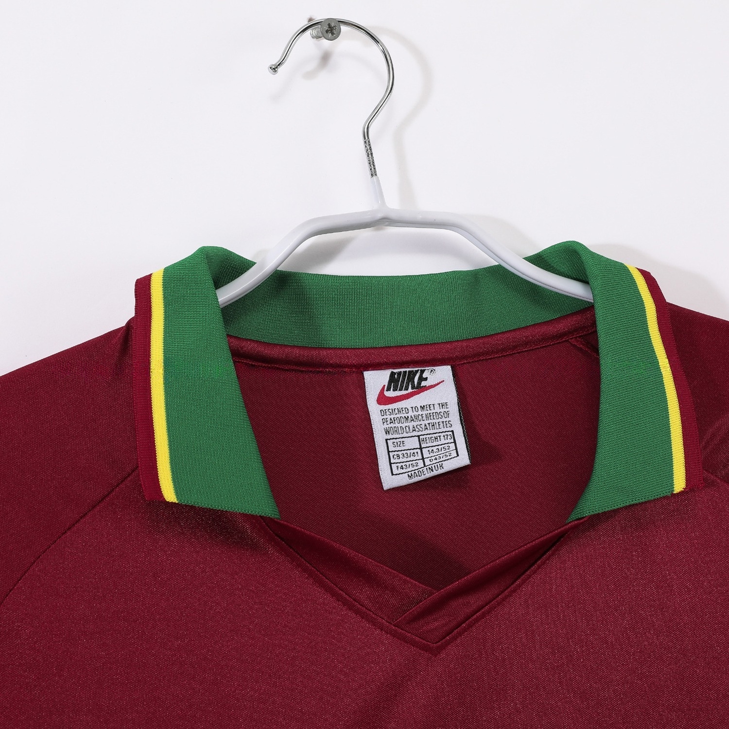 Retro Portugal 1998 Home Jersey - UnitedFutballJersey