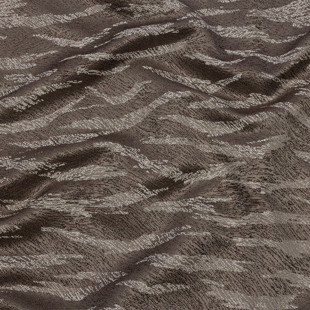 Drapery Jacquard - Slate Tiger Stripes - British Imported - Joann Fabrics