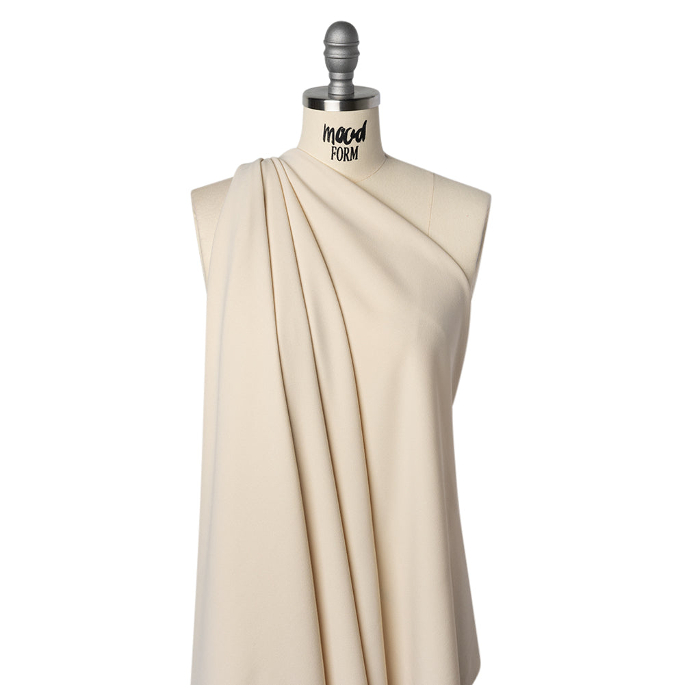 Stretch Polyester Crepe Double Knit - Horn - Designer Deadstock - Joann Fabrics