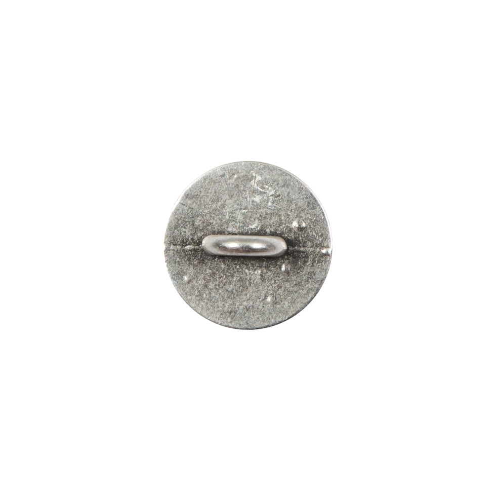 Antique Silver Metal Shank Back Button - 20L/12.5mm - Joann Fabrics