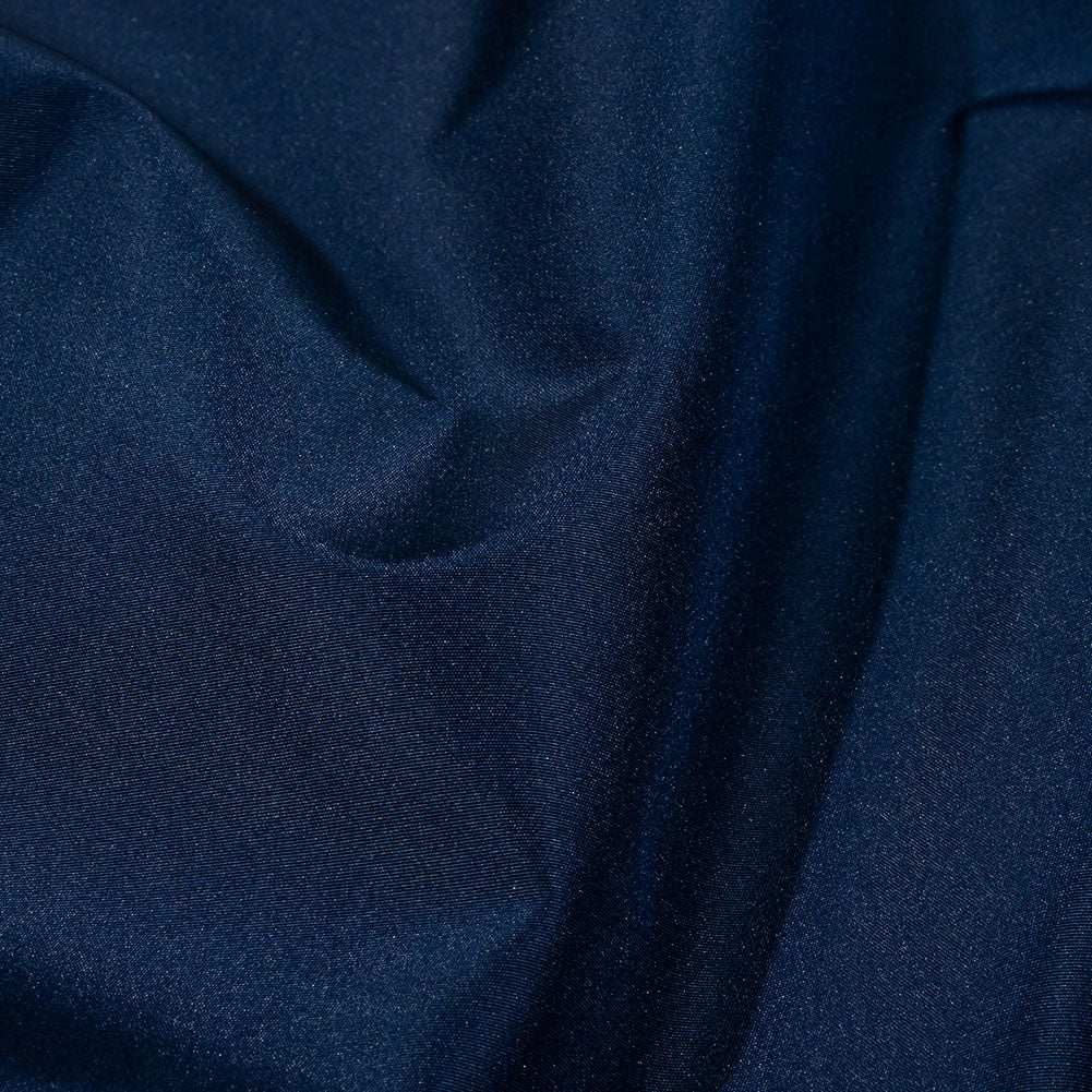 Balenciaga Italian Dark Blue Polyester and Viscose Micro Faille - Joann Fabrics