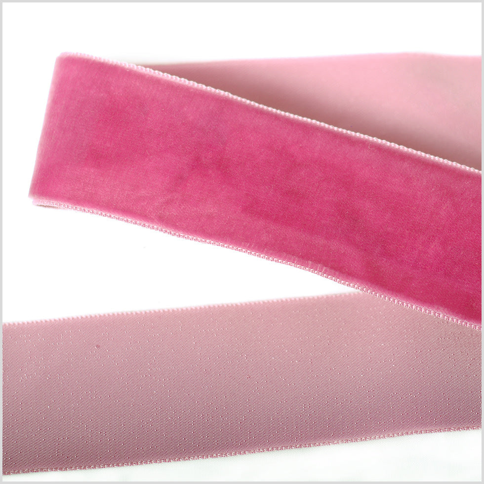 Single Faced Velvet Ribbon Made in Italy - 1.5