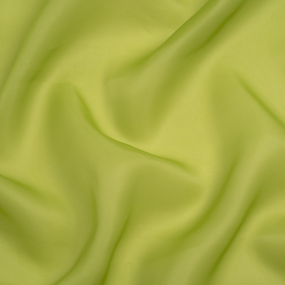 Satin-Faced Polyester Organza - Peridot Green - Ardea Collection by Mood - Joann Fabrics