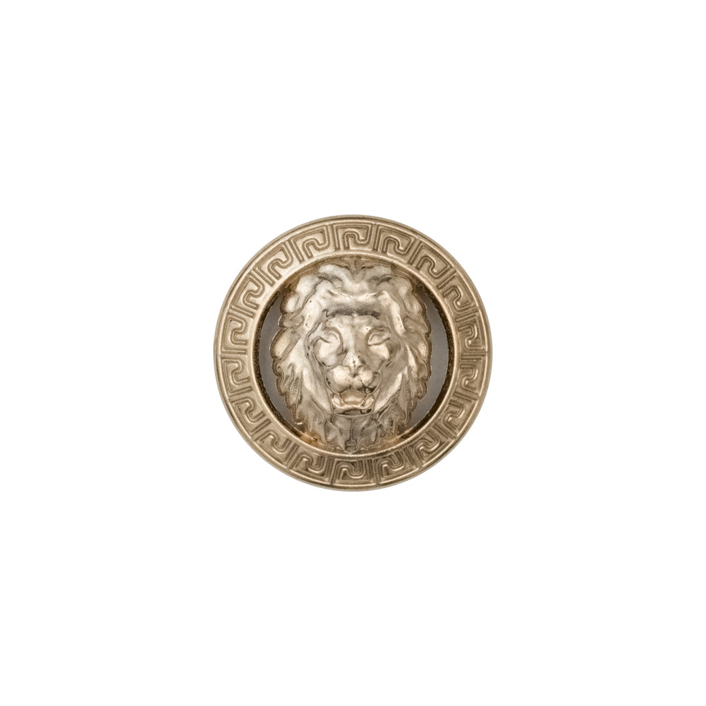 Italian Gold Metal Crest Shank Button - 24L/15mm - Joann Fabrics