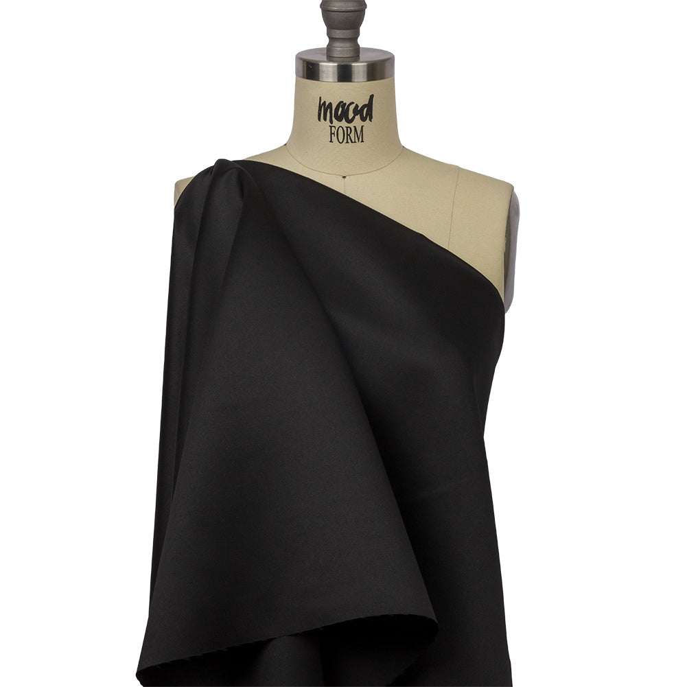 Polyester Duchess Satin - Black - Dominique Collection - Joann Fabrics