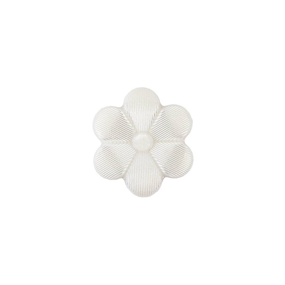 Italian Pearl Icing Flower Shank Back Nylon Button - 24L/15mm - Joann Fabrics