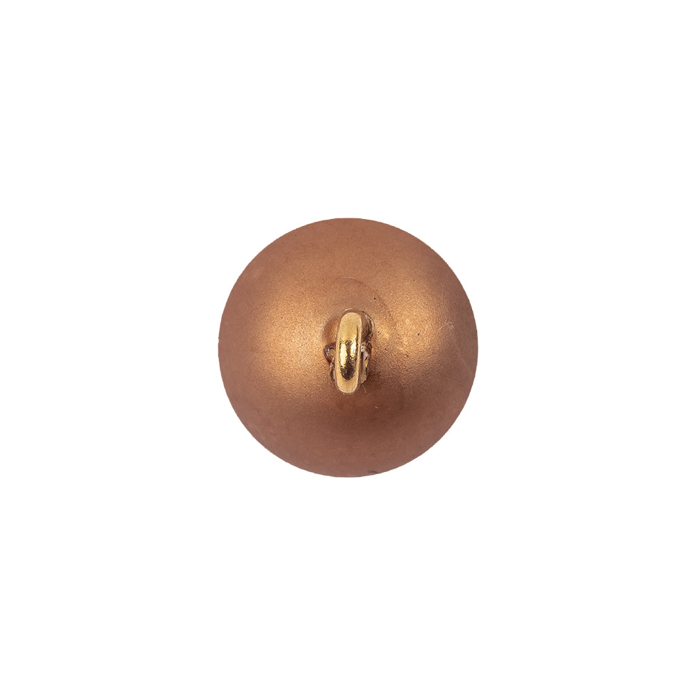 Italian Bronze Iridescent Ball Shank Back Button - 22L/14mm - Joann Fabrics