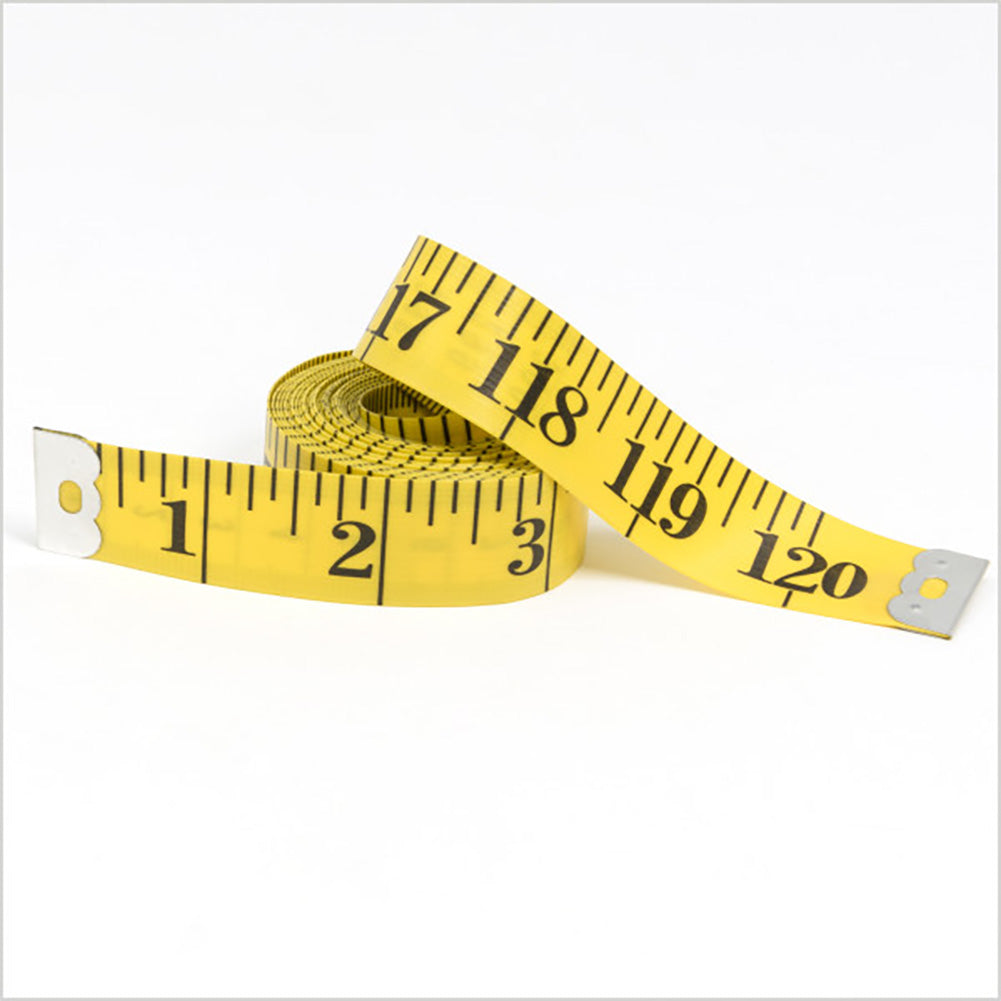 Dritz Quilter's Tape Measure - Yellow - 120