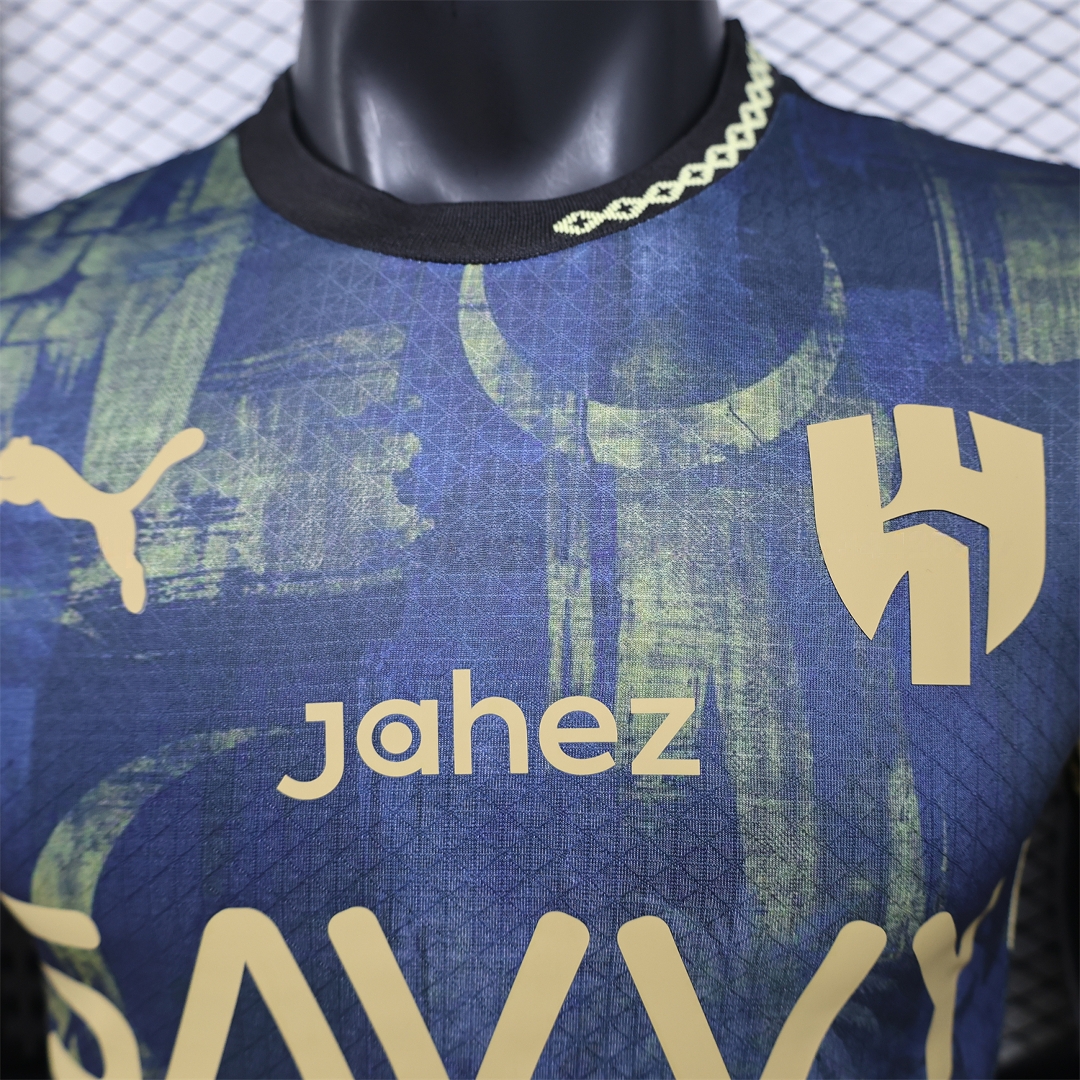 Al Hilal Riyadh Crescent 26-27 Navy blue Special Jersey - Player Version - UnitedFutballJersey