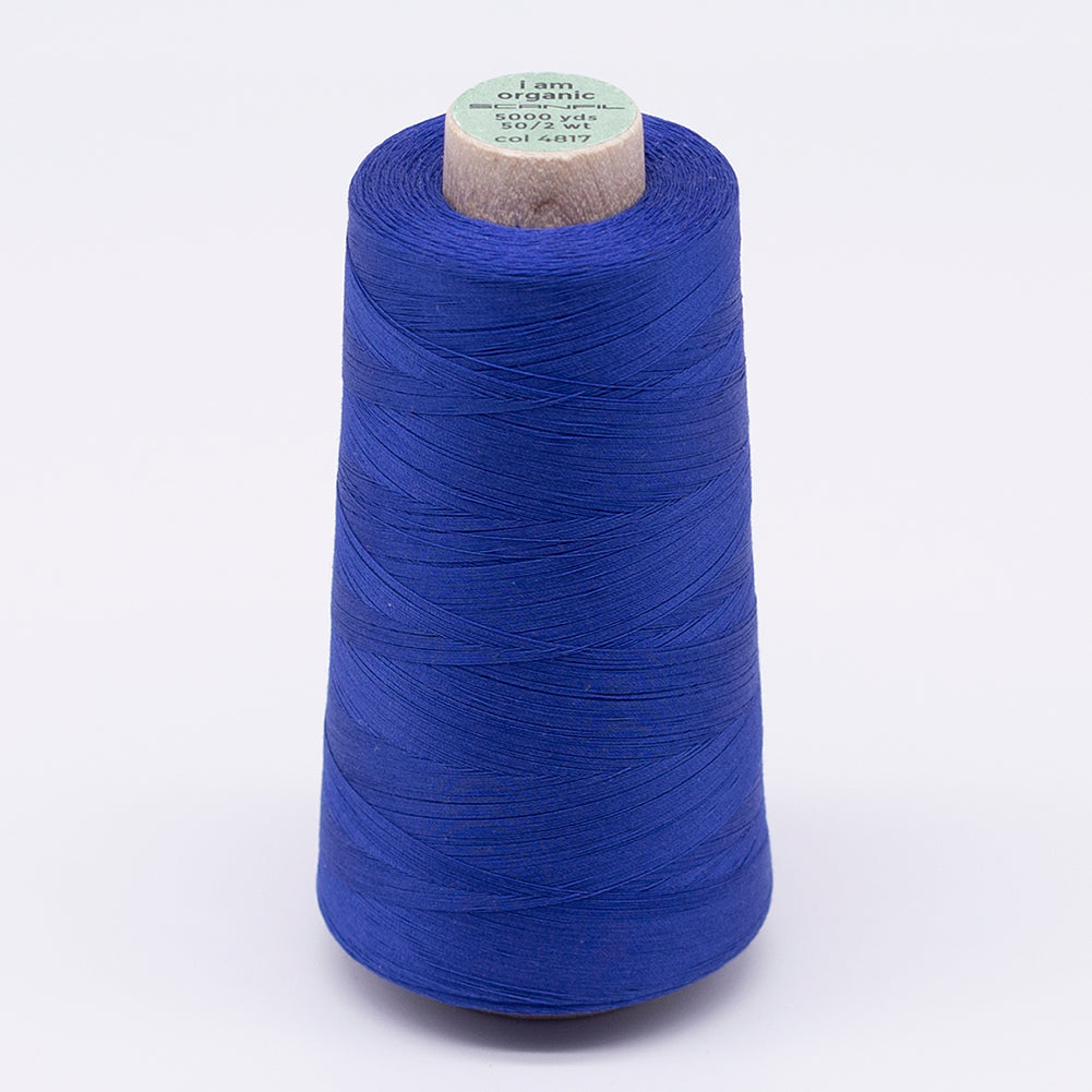 SCANFIL® 50wt Organic Pima Cotton Thread 5000 yd Cones - 4817 Nautical Blue - Joann Fabrics