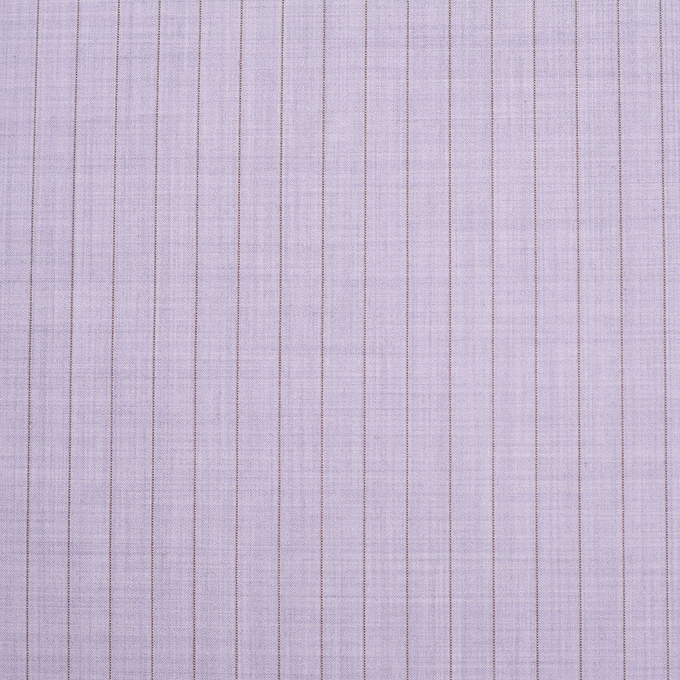 Italian Heather Purple Striped Stretch Polyester Suiting - Joann Fabrics