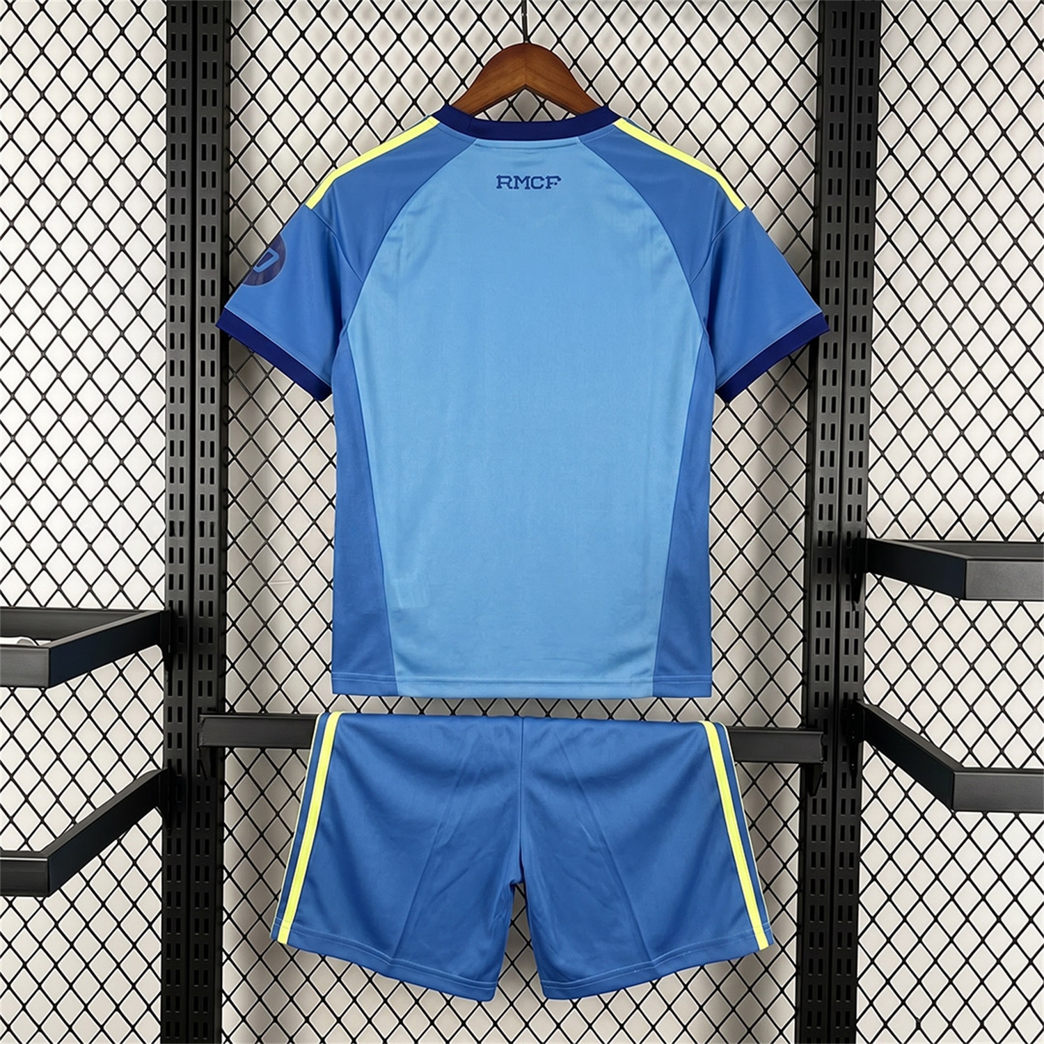 Real Madrid 26-27 Blue Goalkeeper Kids Kit - UnitedFutballJersey