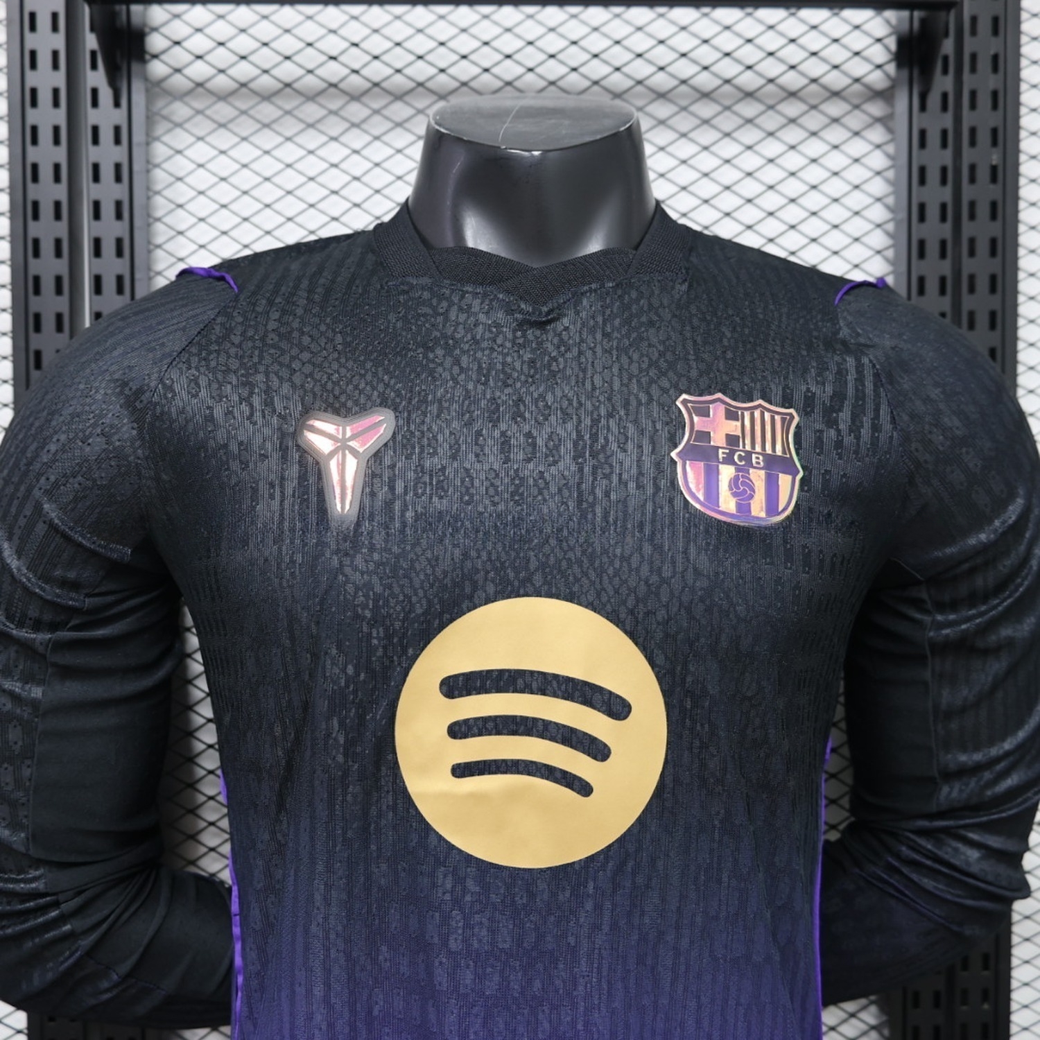Barcelona 26-27 Away Long Sleeves Jersey - Player Version - UnitedFutballJersey