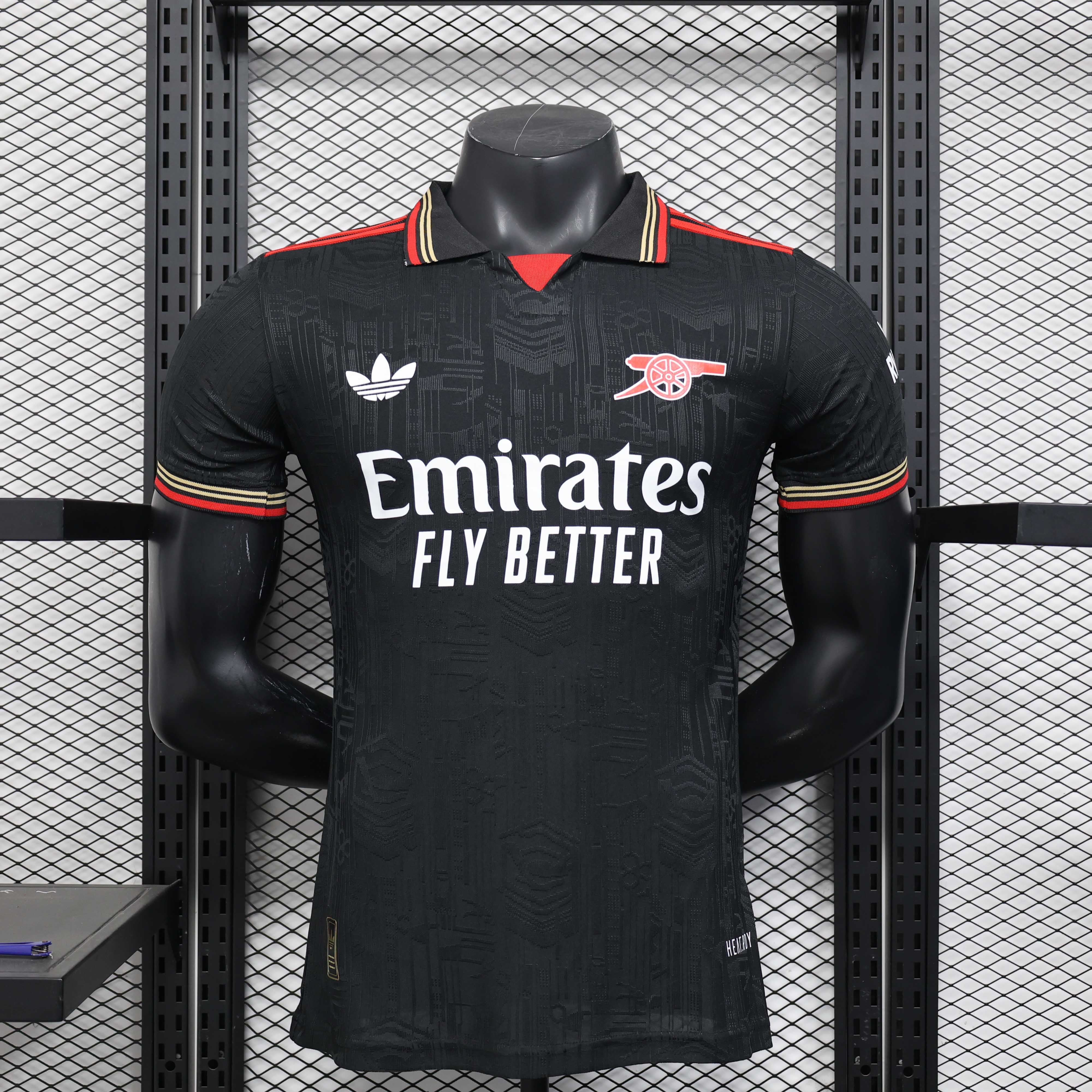 2025/2026 Player Version Arsenal Special Edition Black Football Jersey 1:1 Thai Quality