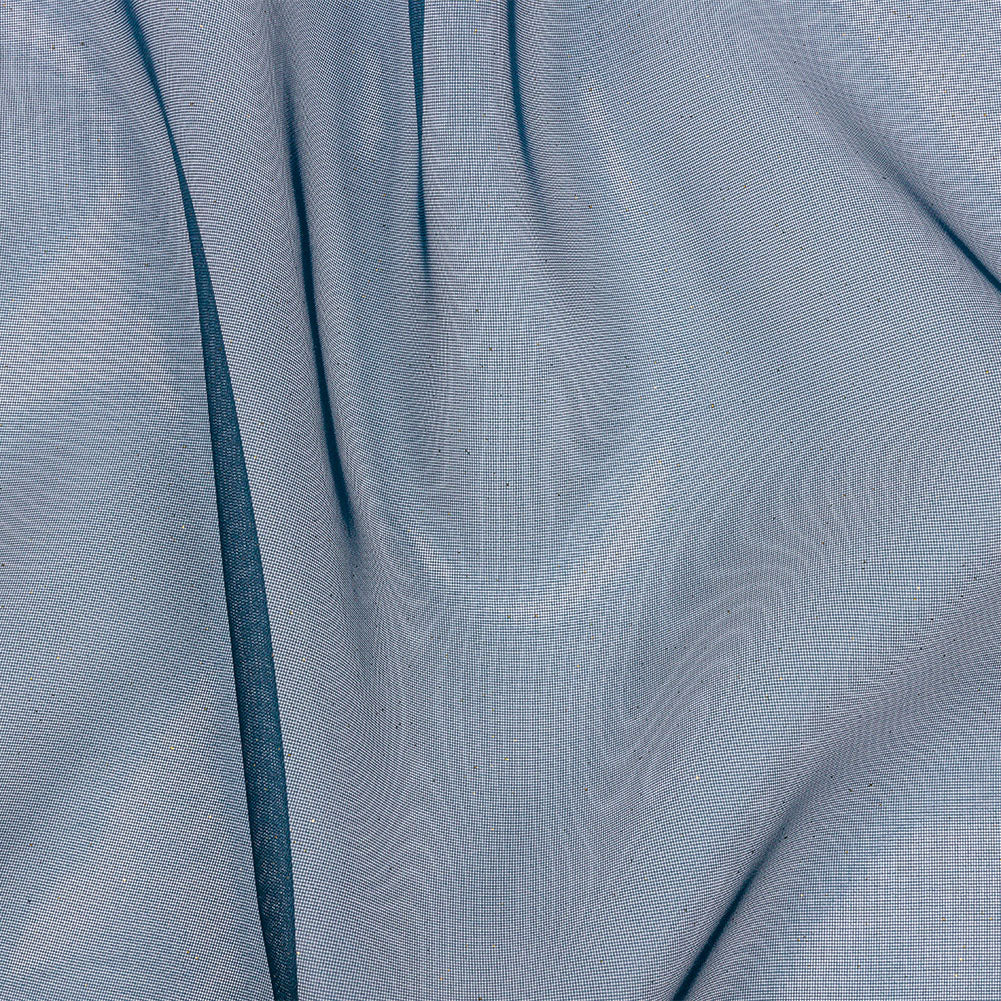 Polyester Mesh Organza with Gold Glitter - Navy - Starlight Collection - Joann Fabrics