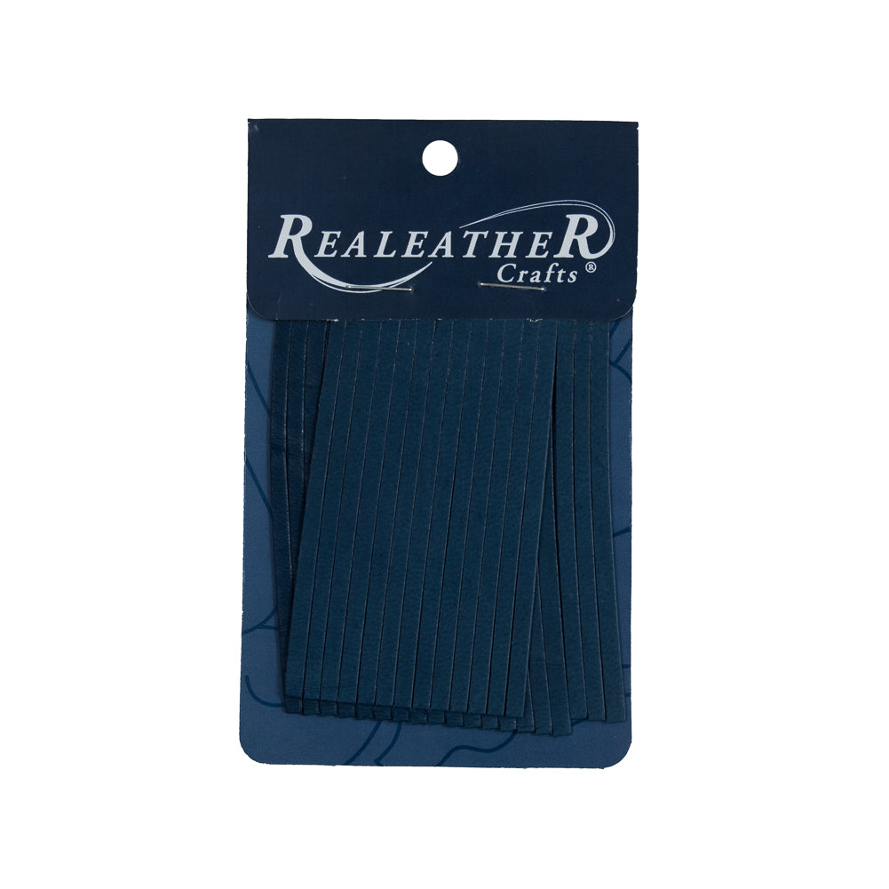 Realeather Cadet Blue Deerskin Fringe Trim - Joann Fabrics