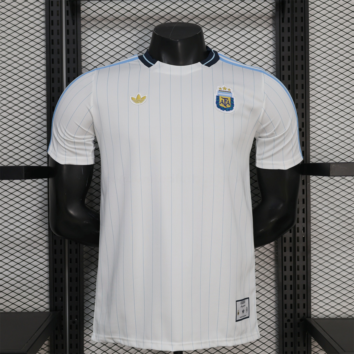 Argentina 2026 Terrace Icon Retro Casual Style White Jersey - Player Version - UnitedFutballJersey