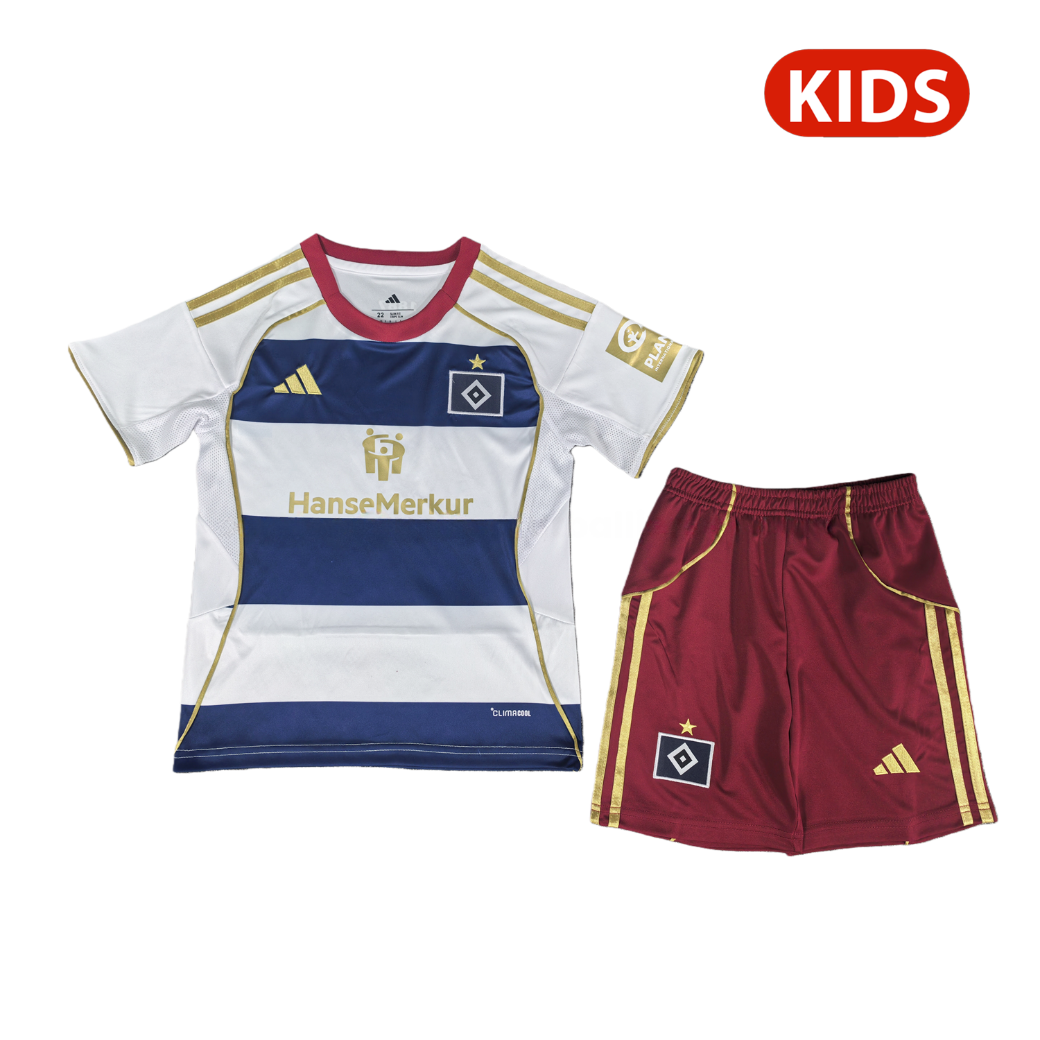 Hamburger SV 25-26 1887 Bundesliga Games Special Kids Kit - UnitedFutballJersey