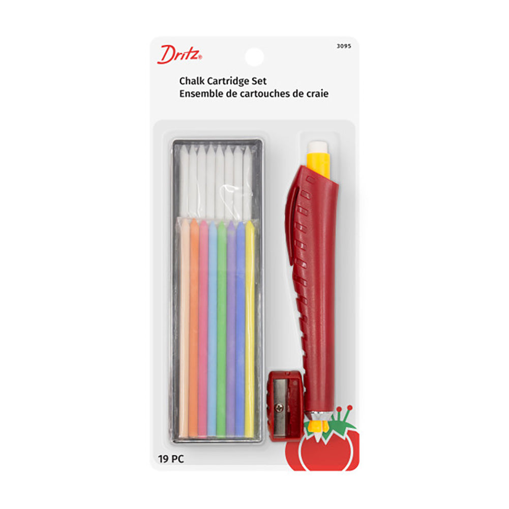 Dritz Chalk Pen Holder and Cartridge Set with Sharpener - Assorted Colors - Joann Fabrics