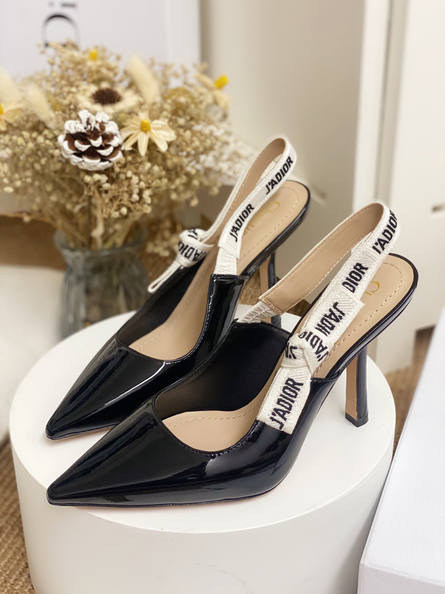 Dior Embroidered High Heels