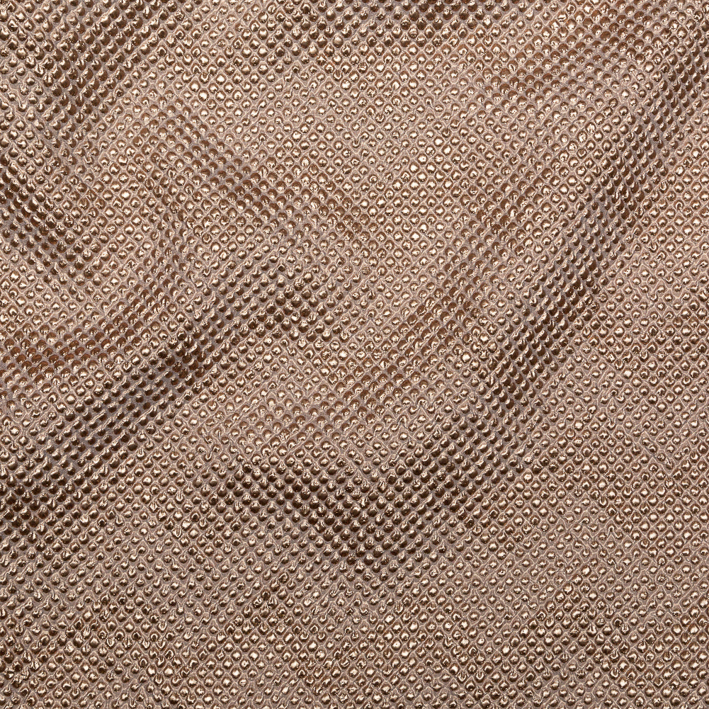 Marylin Metallic Peach Bellini Diamond Quilted Brocade - Joann Fabrics