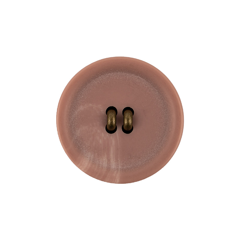 Rose Prove and Brass Shallow Plate Plastic and Metal Shank Back Button - 36L/23mm - Joann Fabrics