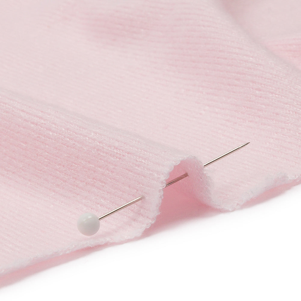 Light Pink Brushed Stretch Rayon and Polyester Sweater Knit - Joann Fabrics